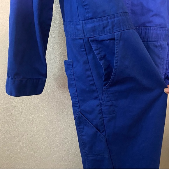 Walls FR • Royal Blue Coveralls Boiler Suit - Picture 9 of 13